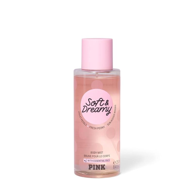 Victoria's Secret Fragrance Mist Collection 4 Piece Mini Mist Gift Set:  Love Spell, Pure Seduction, Bare Vanilla, & Velvet Petals 2.5 Fl Oz (Pack  of 4)